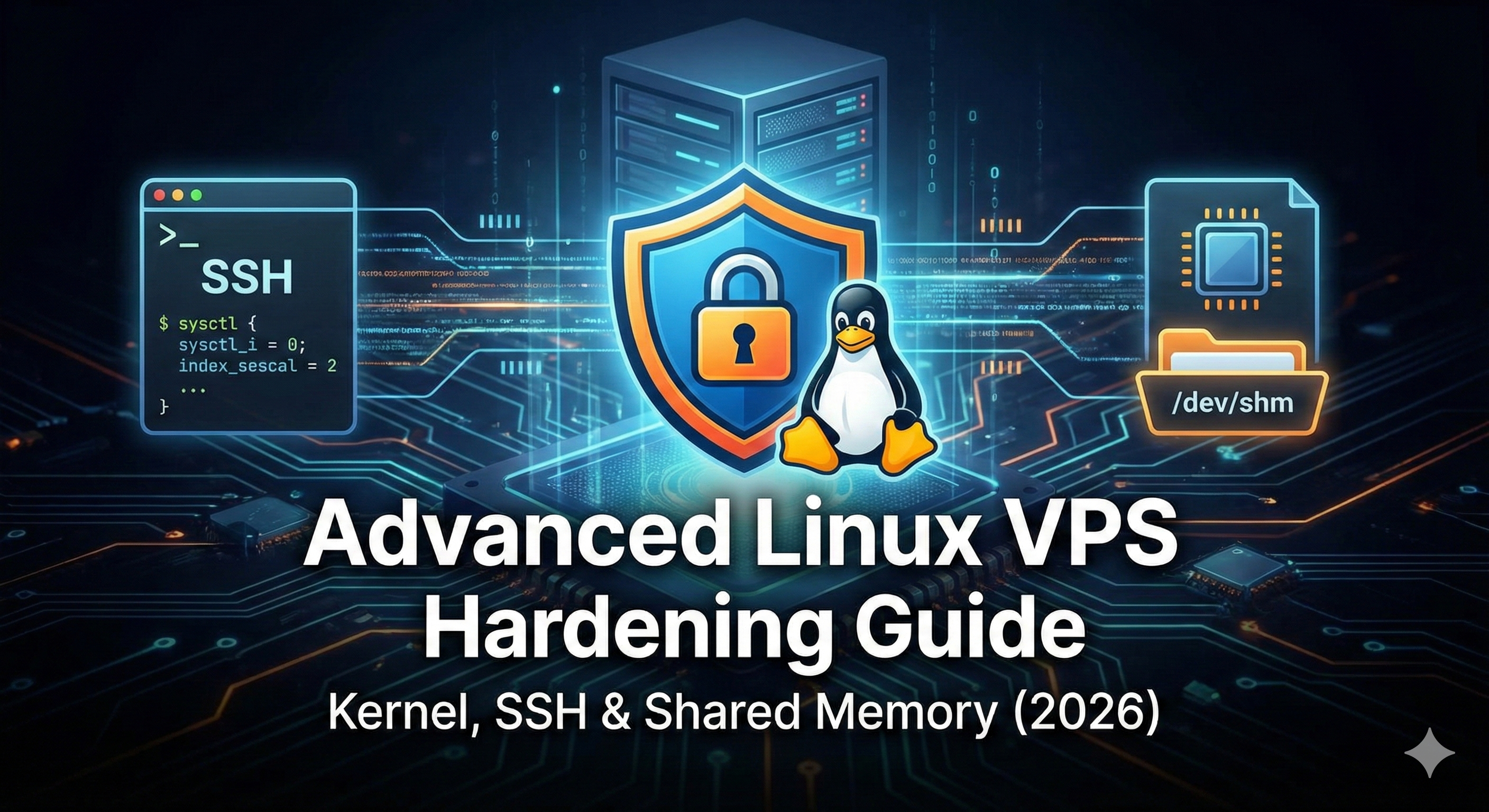 Advanced Linux VPS Hardening Guide: Kernel, SSH & Shared Memory (2026)